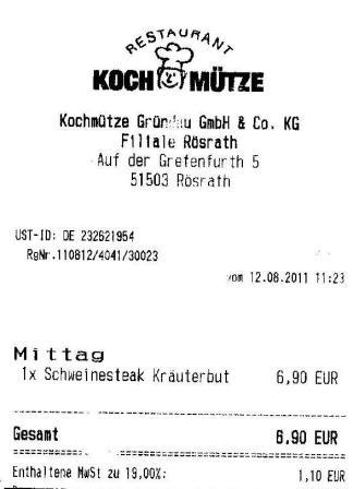 izah Hffner Kochmtze Restaurant